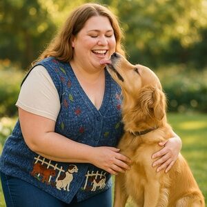 BOBBIE BROOKS KNITTED VEST (D0GS)  22W/24W (PLUS SIZE 2-3X)